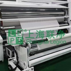 上海聯(lián)凈-高溫多層無紡布熱壓機